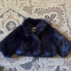 Janie and Jack Fur Coat